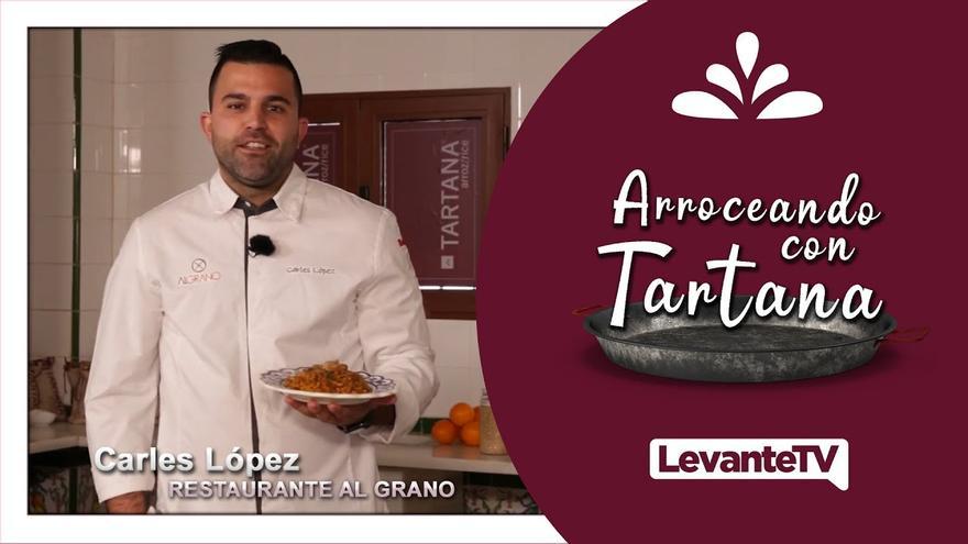 Arroceando con Tartana -  Carles López  del restaurante Al Grano