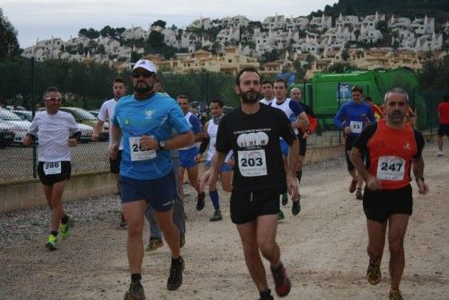 Carrera de montaña en La Manga