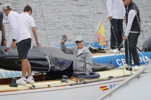 Juan Carlos I sale a navegar en el Bribón