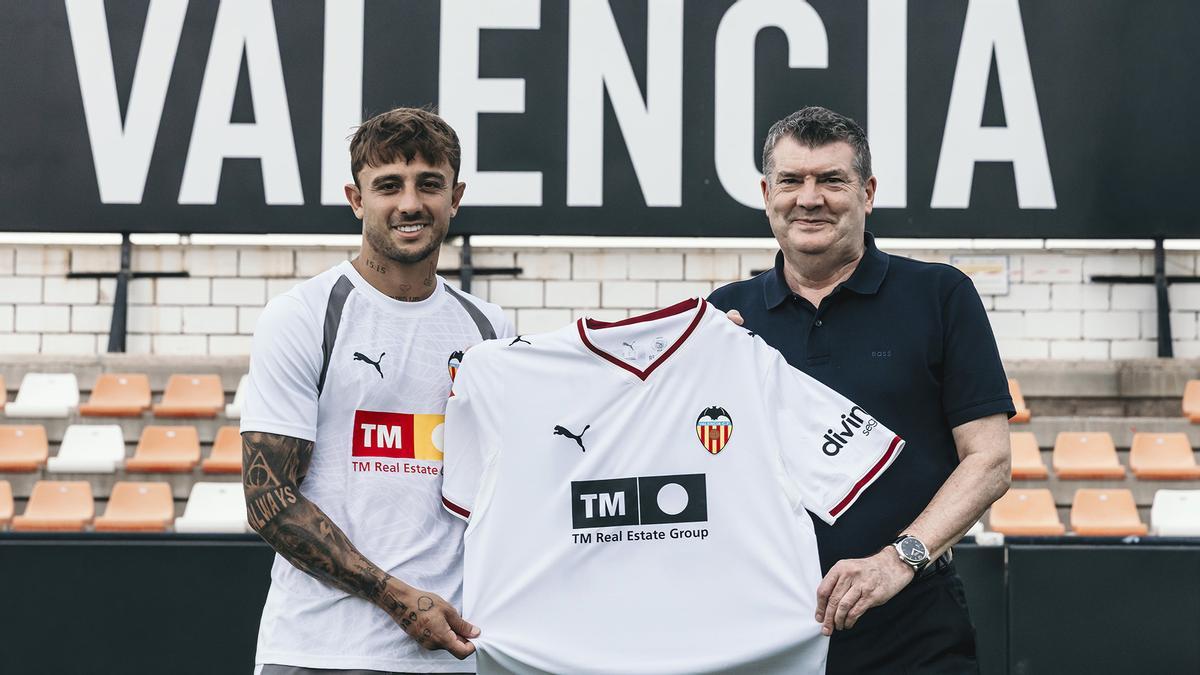 Pablo Maffeo con Ron Gourlay