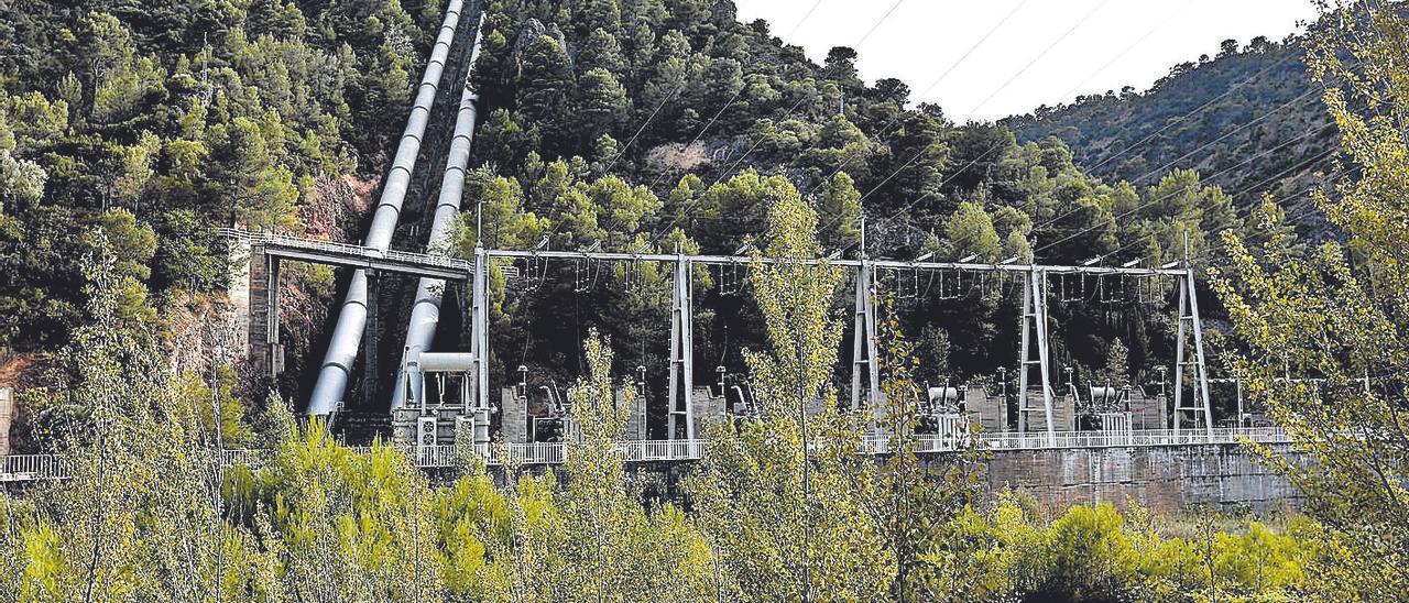 Infraestructura del trasvase Tajo-Segura, cerrada desde el pasado mes de septiembre por la fugas en el embalse de Bujeda.