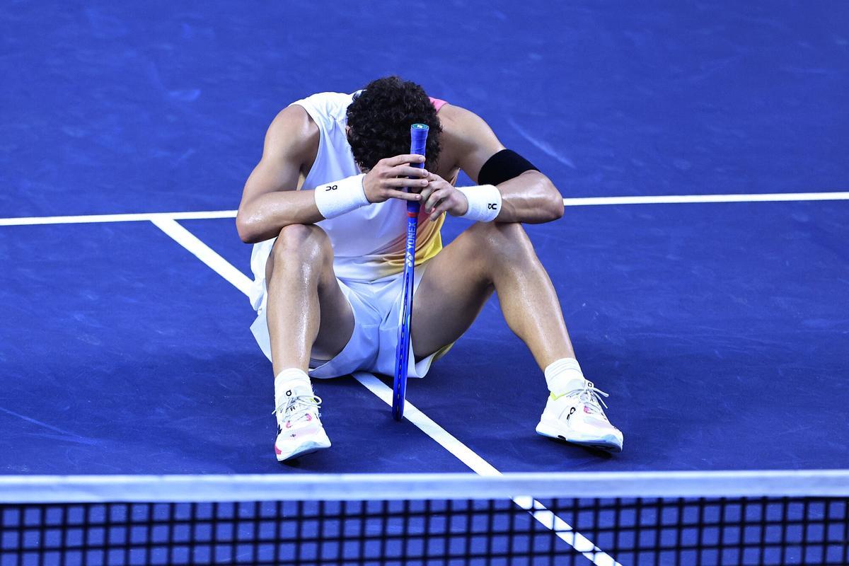 Ben Shelton, desolado tras caer en Acapulco