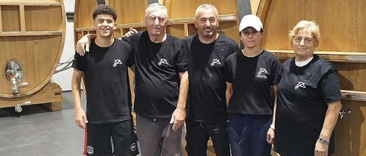 Tres generaciones de la saga familiar. | TINO HERMIDA