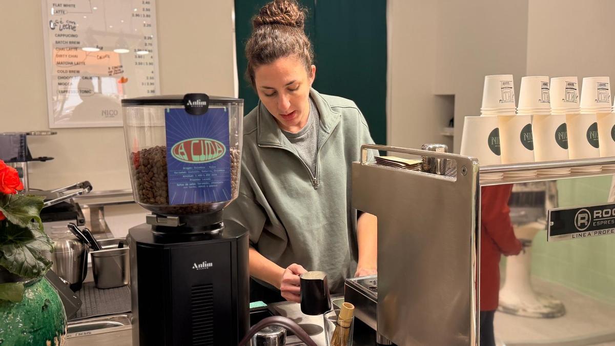 Micaela Tassara es chef y ahora regenta Nico, café y cositas, el heredero del Horno de San Nicolás