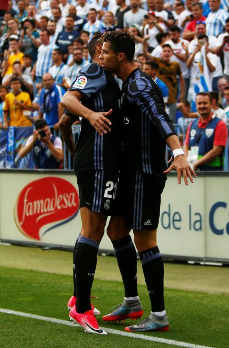 El Reial Madrid guanya la Lliga a Màlaga (0-2)