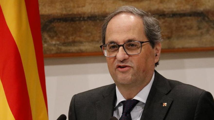 El president de la Generalitat, Quim Torra