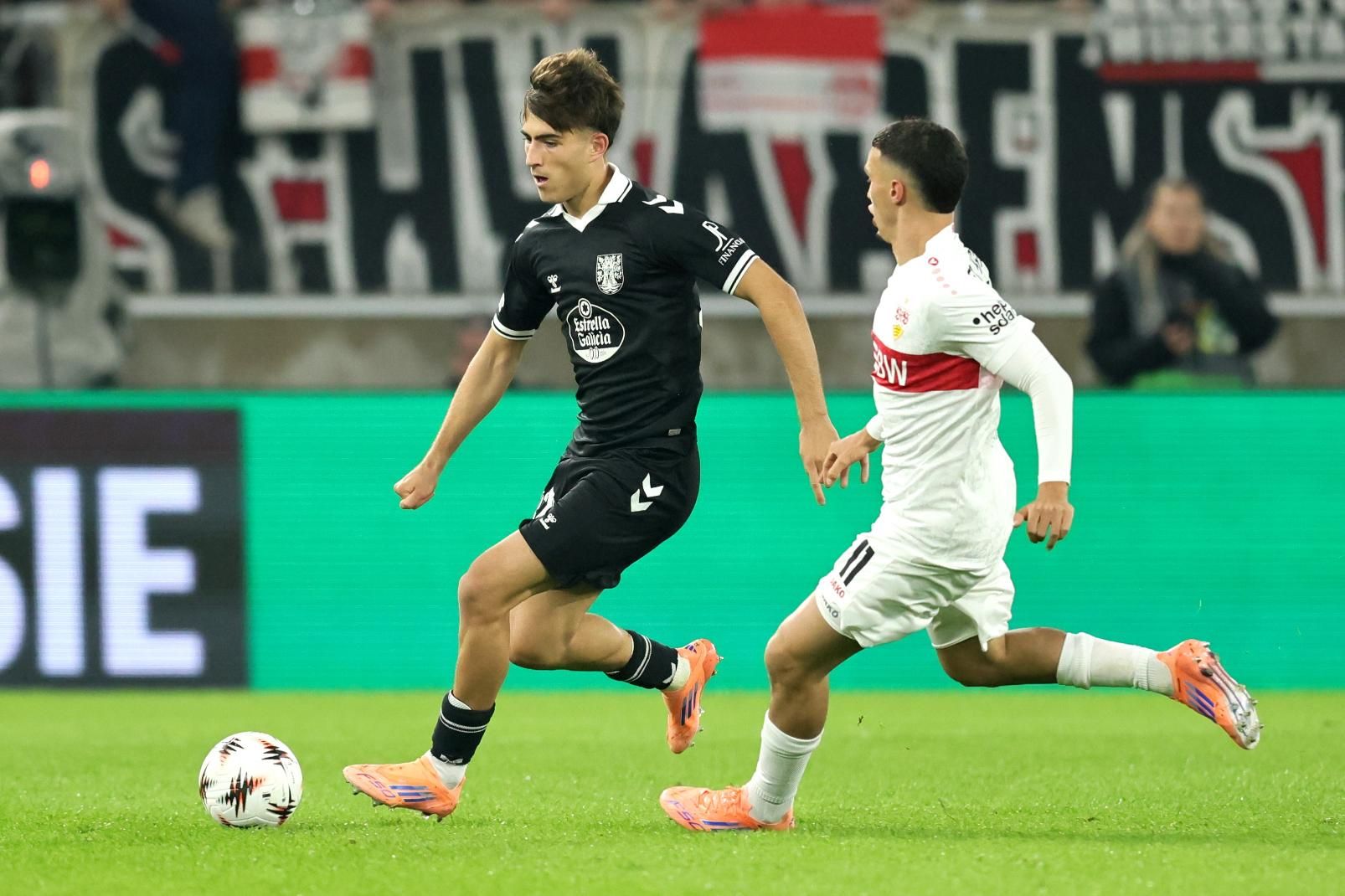 Las imágenes del debut del Celta en Europa League, frente al Stuttgart