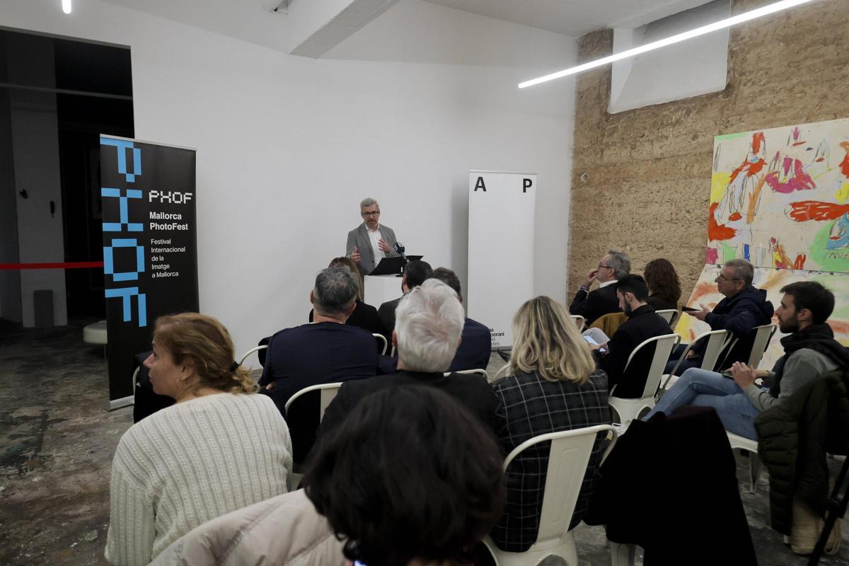 Fran Reus, presidente de Art Palma Contemporani, asociación de galerías que, en su totalidad, han secundado la huelga nacional