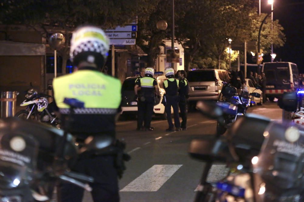 Las imágenes del atentado terrorista en Cambrils