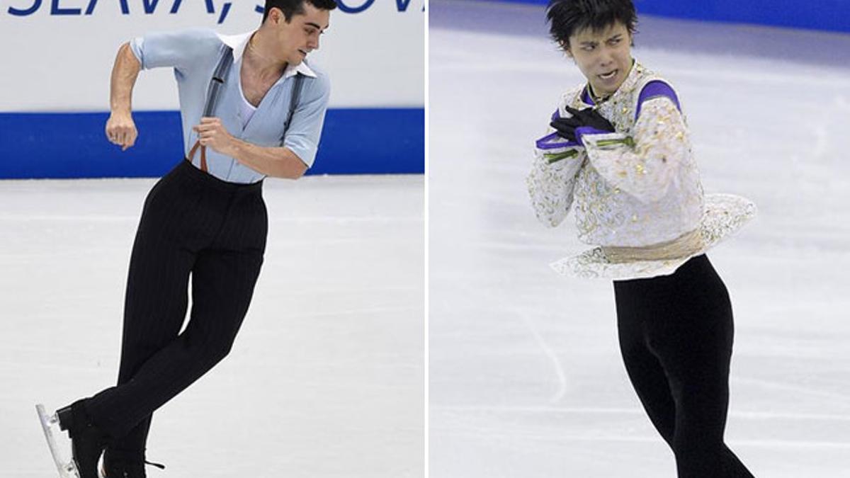 Javier Fernández y Yuzuru Hanyu, una bonita rivalidad que ha elevado el listón del patinaje artístico a cotas impensables