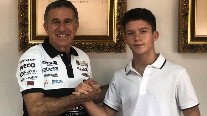 El alicantino Holgado ficha por el Team Ángel Nieto para el Mundial Júnior de Moto3