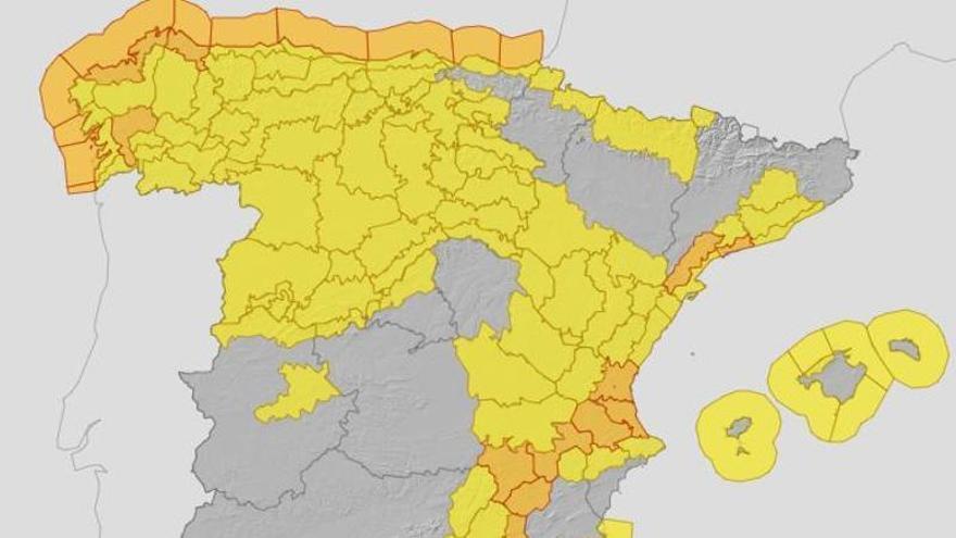 22 días de lluvia: nueva alerta amarilla en Extremadura por precipitaciones persistentes este miércoles