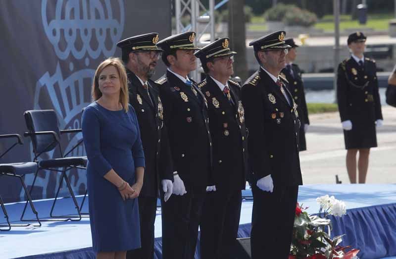 Celebración del día de la Policía Nacional en València