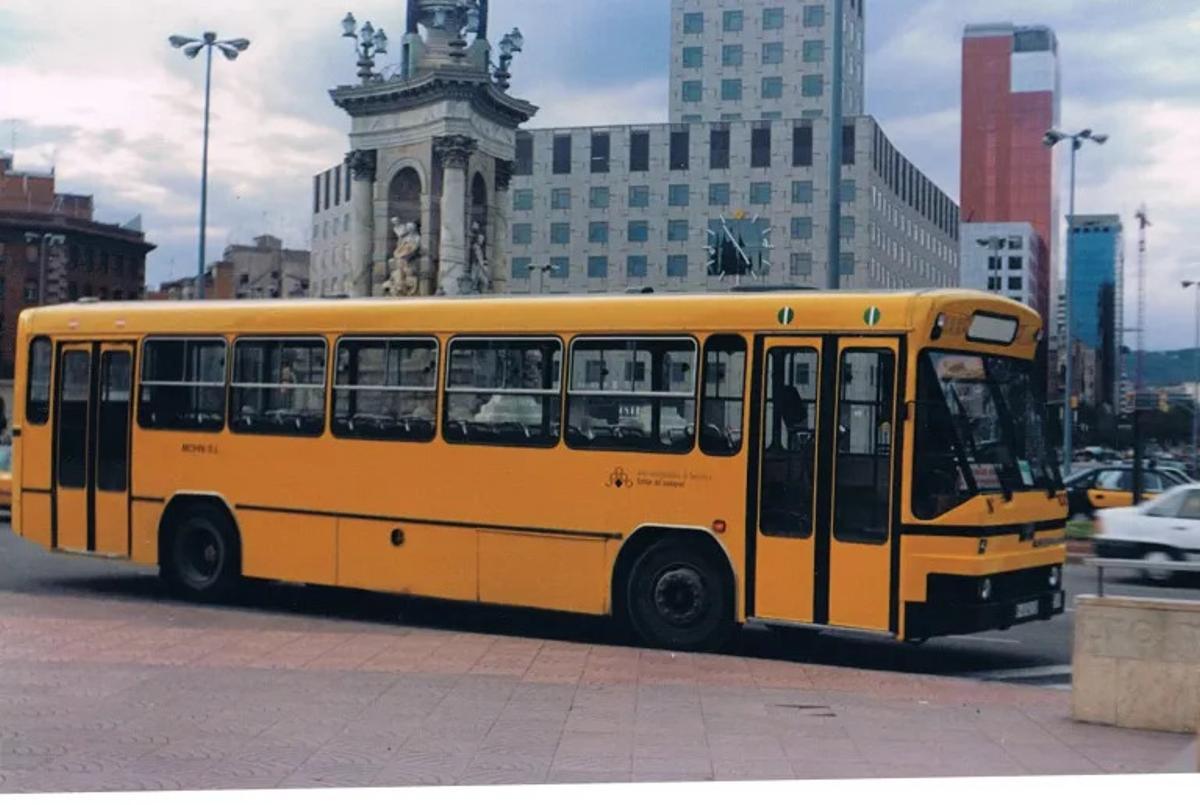 Los Pegaso 5023 también circularon en ciudades como Barcelona desde 1974 hasta aproximadamente el año 2001