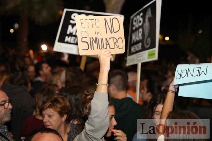 Manifestación en Cartagena por el Mar Menor