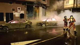 Tres coches han ardido esta semana en Las Palmas de Gran Canaria