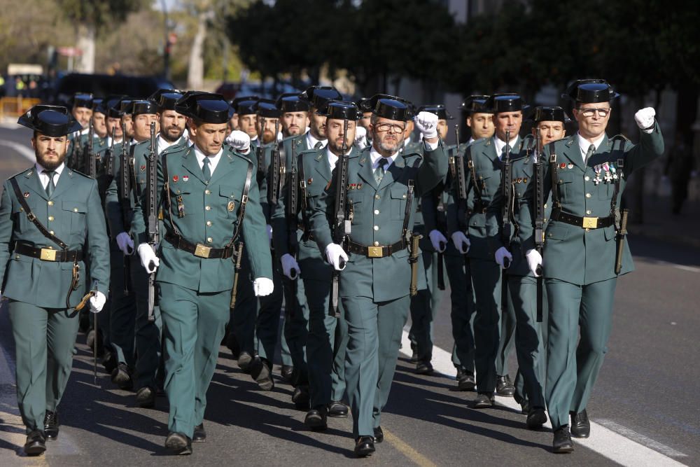 Desfile de la Pascua Militar en Valencia