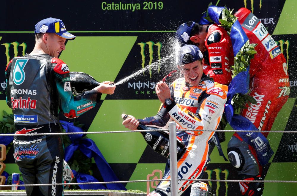 Marc Márquez se lleva la victoria en Montmeló