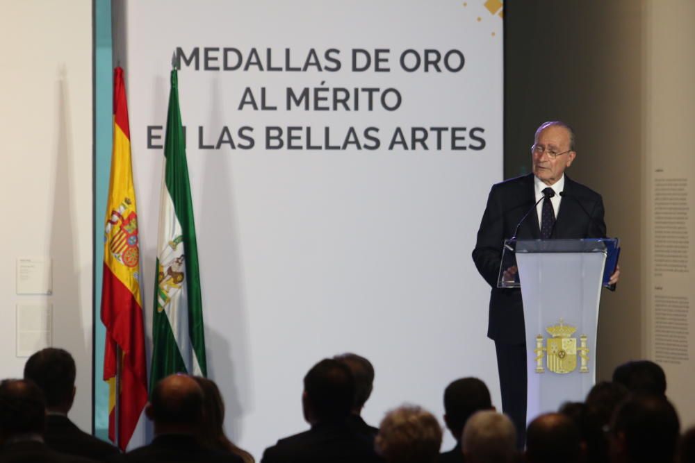 Los Reyes de España presiden la entrega de las distinciones que otorga el Ministerio de Cultura, correspondientes a 2016. José Coronado, Ricardo Darín, El Julio, Pedro Subijana o el Orfeón Donostiarra, entre los premiados.