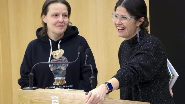 Sandra González y Anabel Gulías. |  FdV
