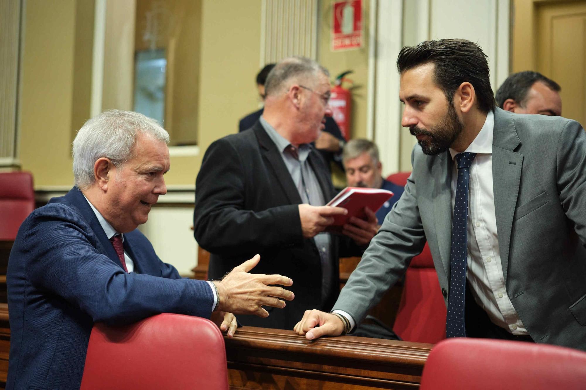 Pleno del Parlamento de Canarias (07/11/2023)