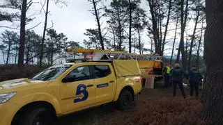 Buscan a un octogenario que ser perdió cuando fue a limpiar un monte en Cudillero