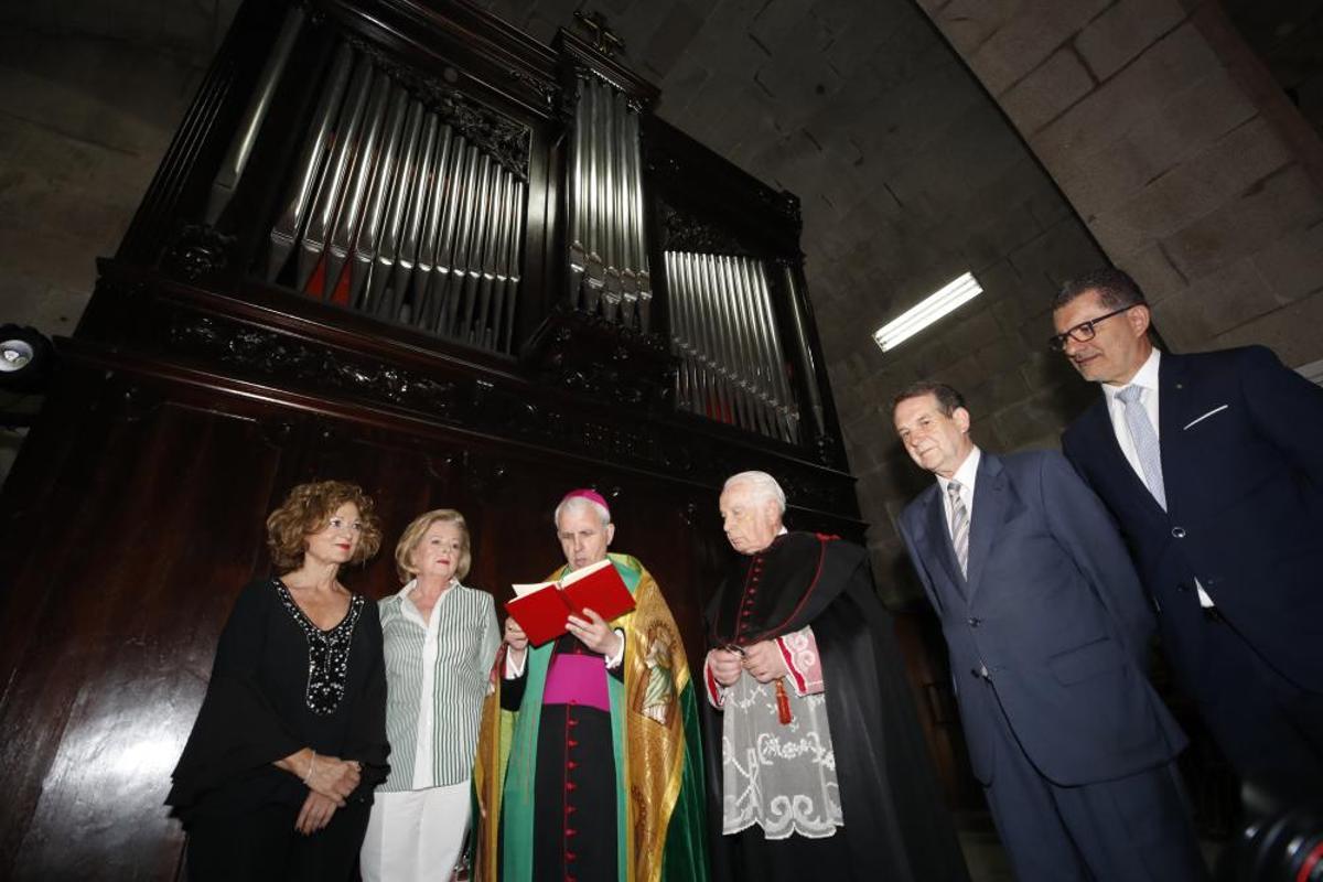 El órgano de la Colegiata de Vigo vuelve a sonar
