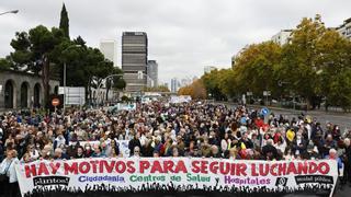 Madrid se vuelca en defensa de la sanidad pública