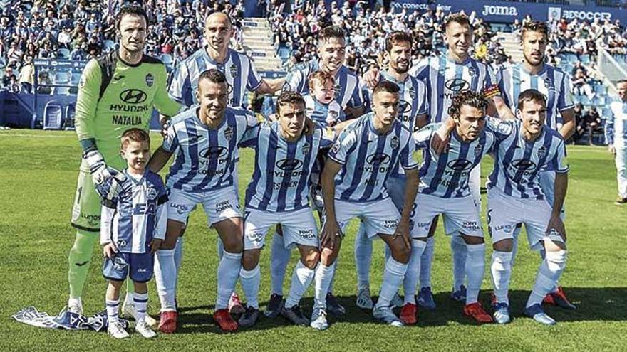 Once del AtlÃ©tico Baleares que se enfrentÃ³ al Ibiza en la Ãºltima jornada antes de la suspensiÃ³n.