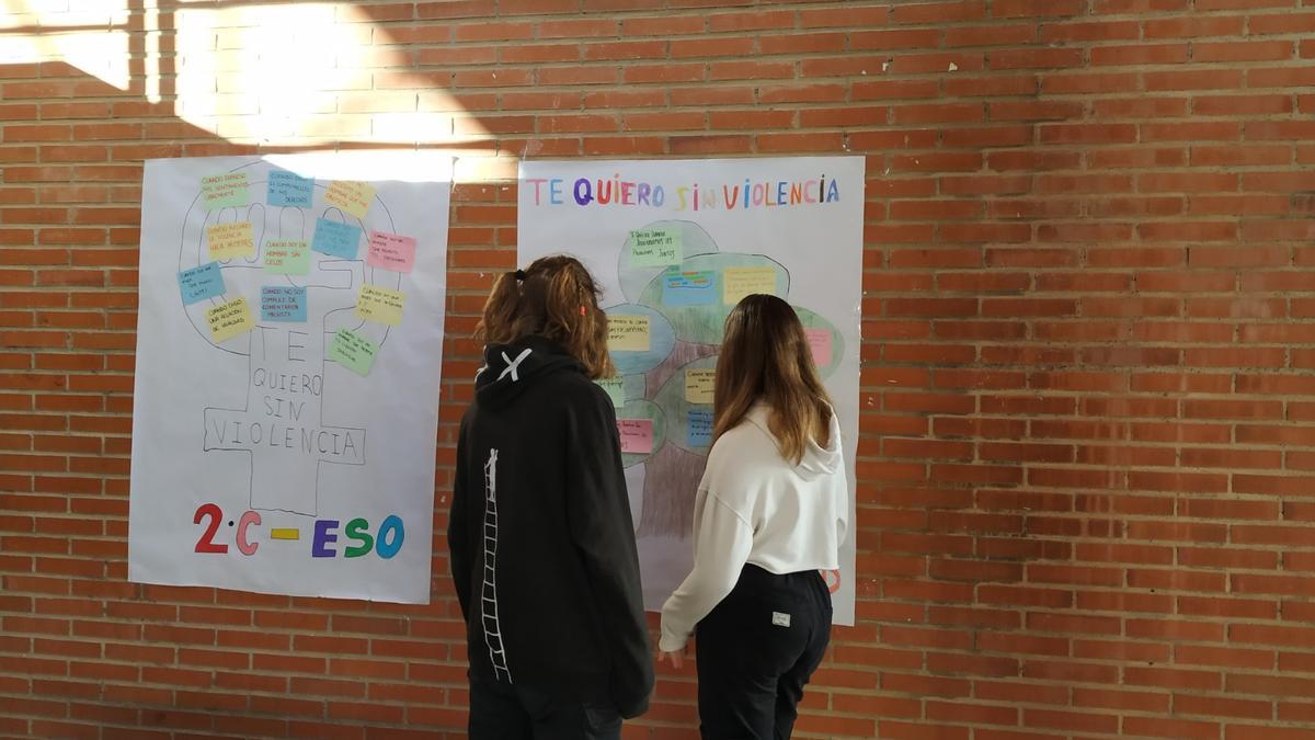 Actividades contra la violencia de género en el IES Ben Arabí.