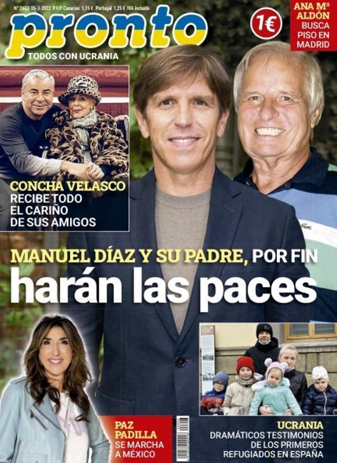 Portada de la revista PRONTO del 21 de marzo de 2022