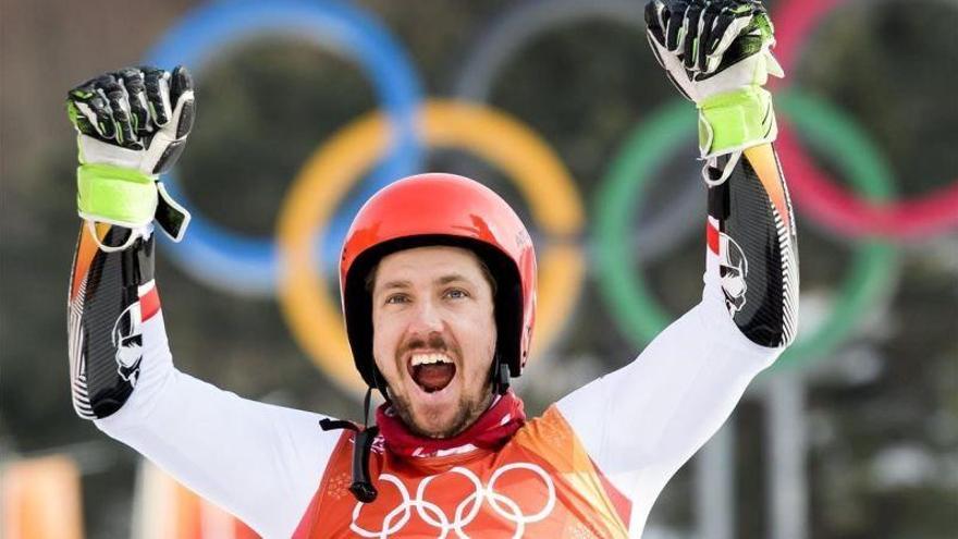 Hirscher logra en el gigante su segundo oro