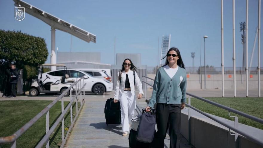 La selección se concentra en Las Rozas (Madrid) para los partidos contra Inglaterra y Ucrania