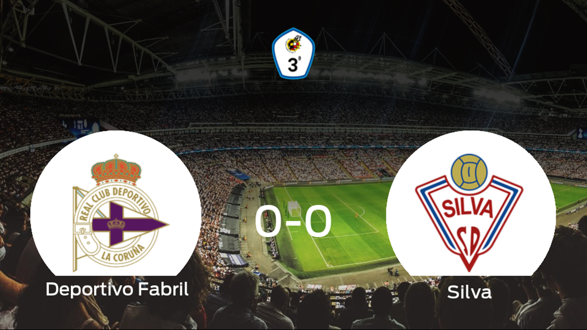 El Deportivo Fabril y el Silva SD concluyen su enfrentamiento en El Mundo del Fútbol sin goles (0-0)