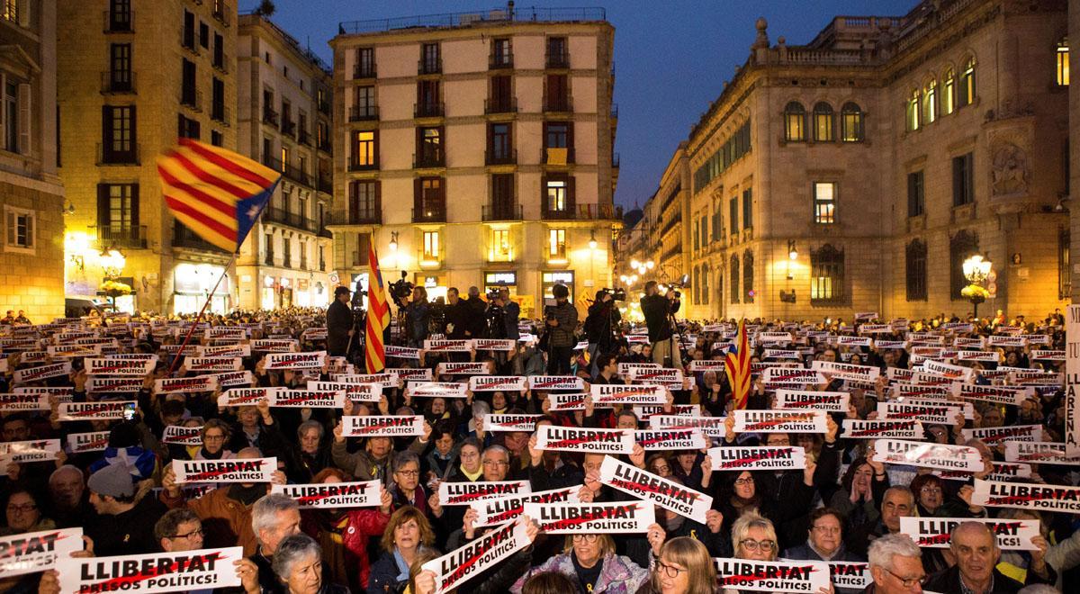 Manifestación por los cuatro meses de los ’políticos presos’