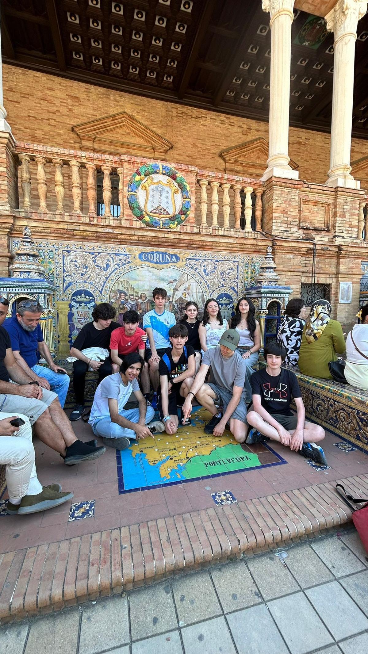 Equipo del IES Virxe do Mar de Noia.