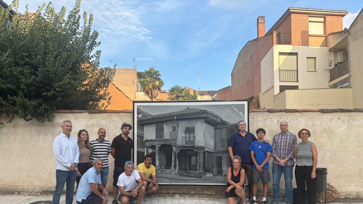 Presentación del nuevo mural 3D del proyecto Toro Arte Urbano