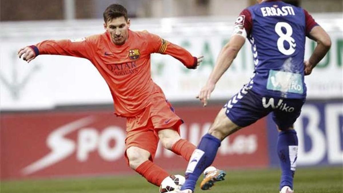 Messi y el tridente, intocables para Luis Enrique