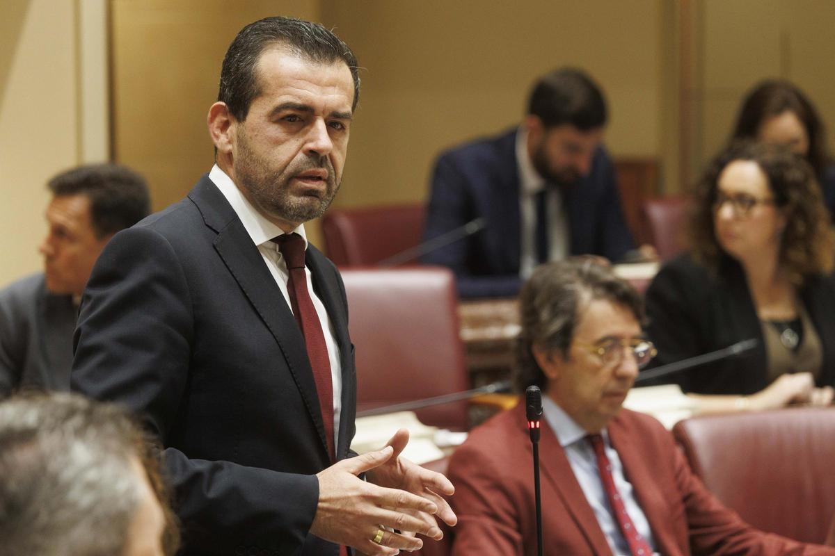 Rubén Martínez Alpañez, portavoz de Vox en la Asamblea.