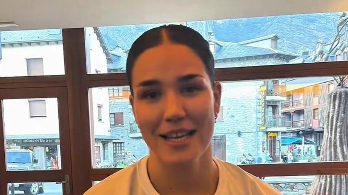 Nerea Hermosa, ya en Benasque con el Casademont