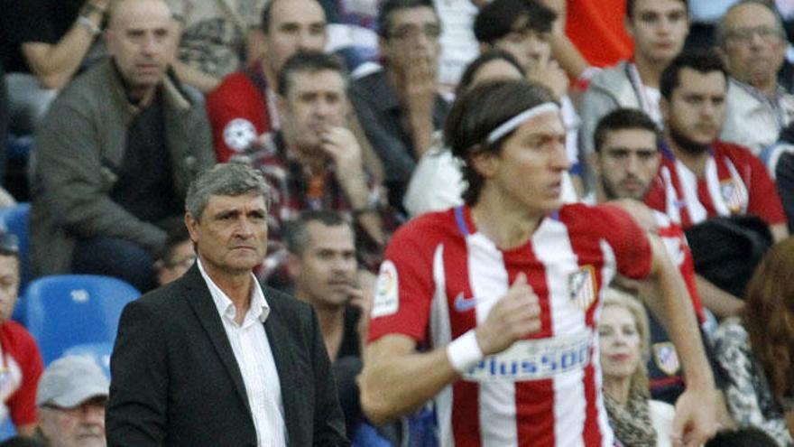 Juande Ramos durante el partido.