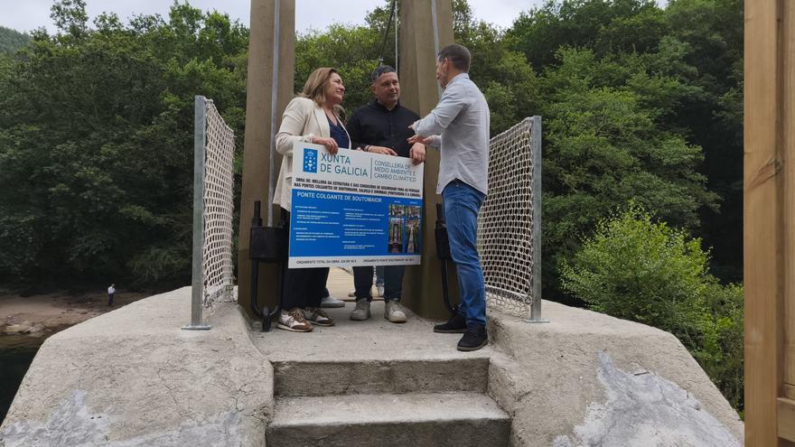 Refuerzan la seguridad en el puente colgante sobre el Verdugo