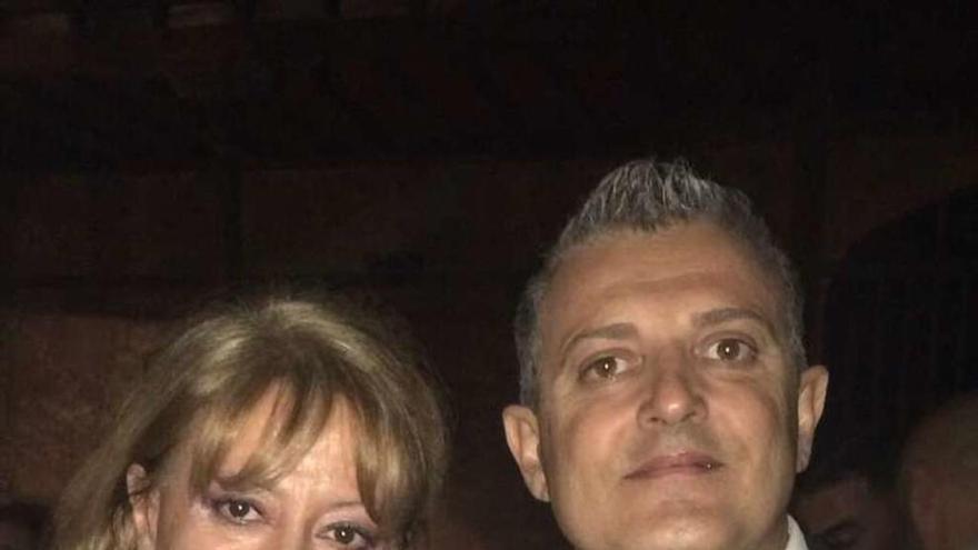 Miguel Otero y su esposa, Laura Delfini. // M.O.