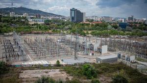 La subestación eléctrica de Collblanc, en LHospitalet de Llobregat.
