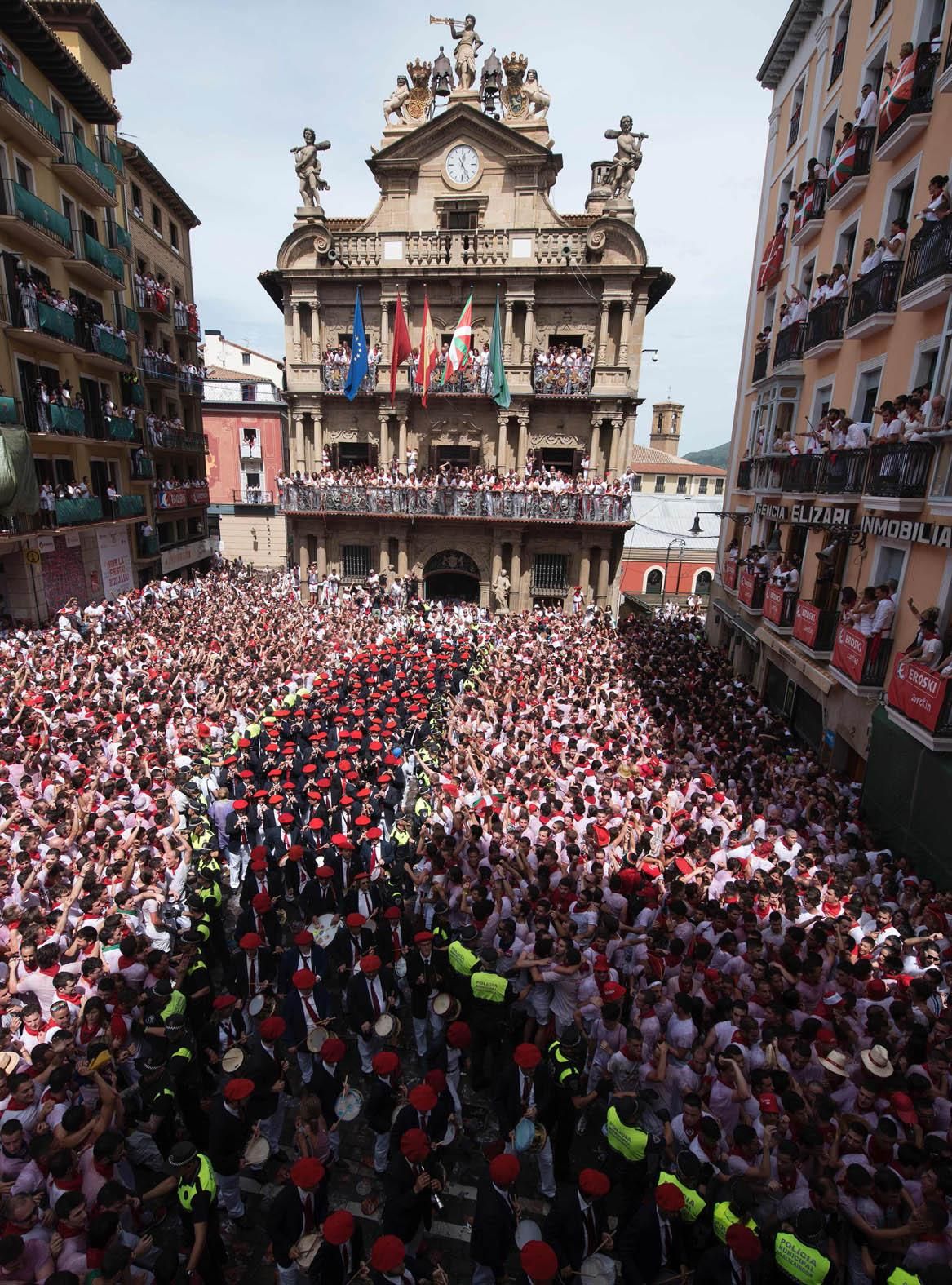 Comienza San Fermín con el tradicional chupinazo