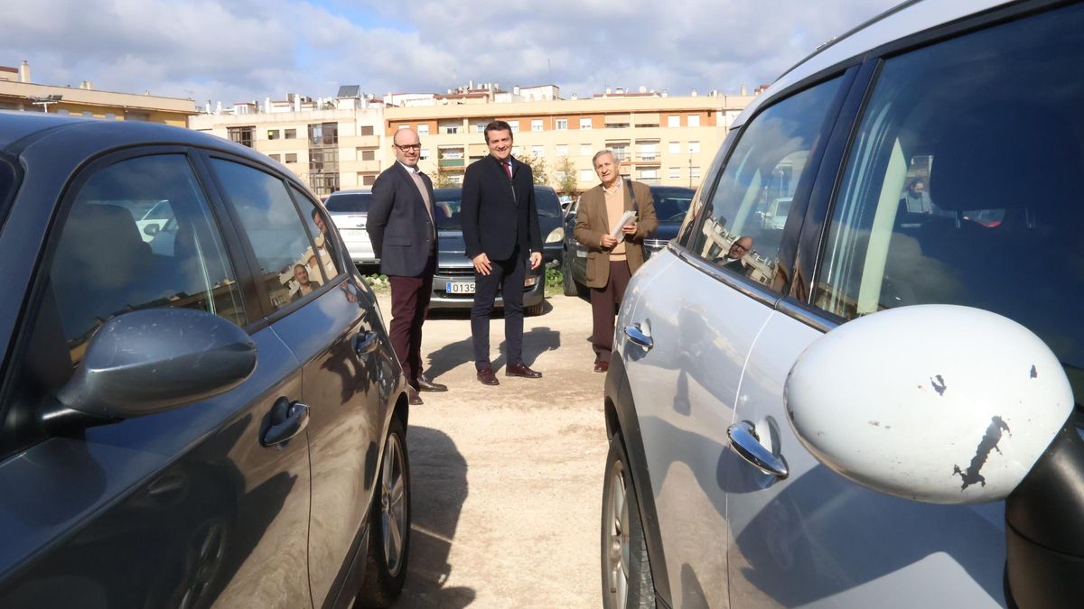 Imagen de archivo de la presentación de la ampliación del parking.