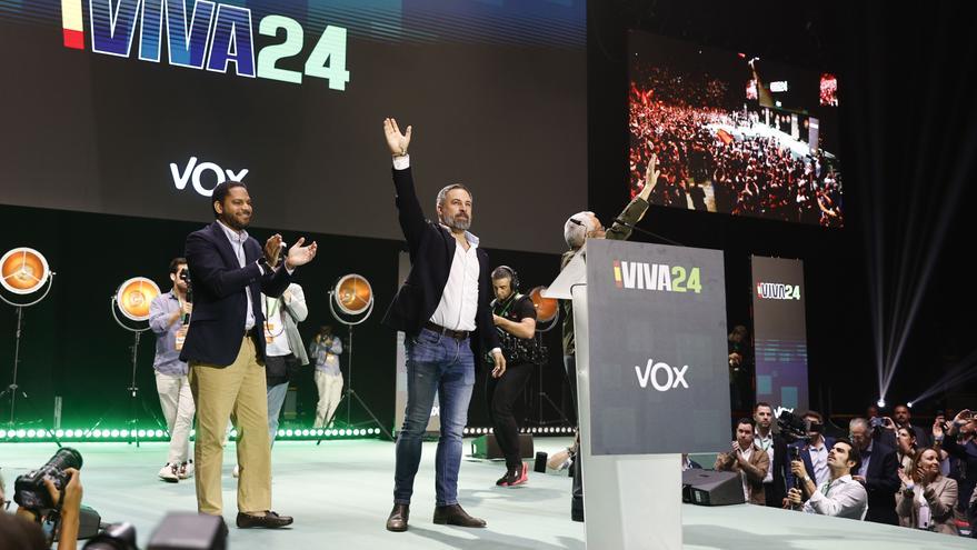 La convención &quot;Europa Viva 24&quot; de Vox, en imágenes