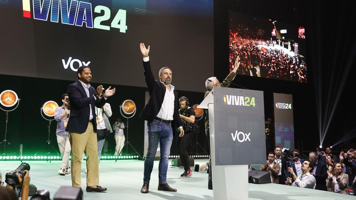 La convención "Europa Viva 24" de Vox, en imágenes