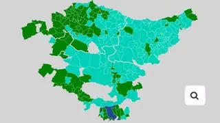 Mapa | Resultados de las elecciones en el País Vasco por provincias y municipios