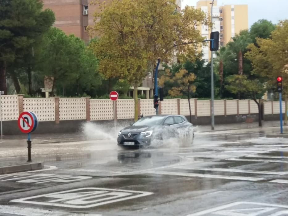 Tromba de agua en Alicante